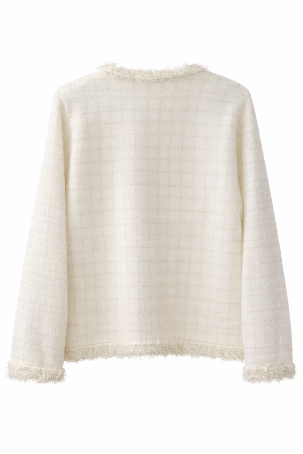 CHAQUETA TWEED - BLANCA