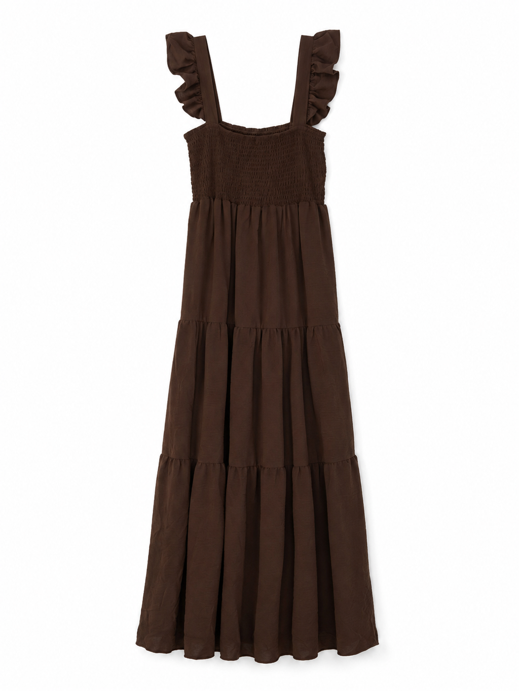 VESTIDO FLUIDO VOLANTES