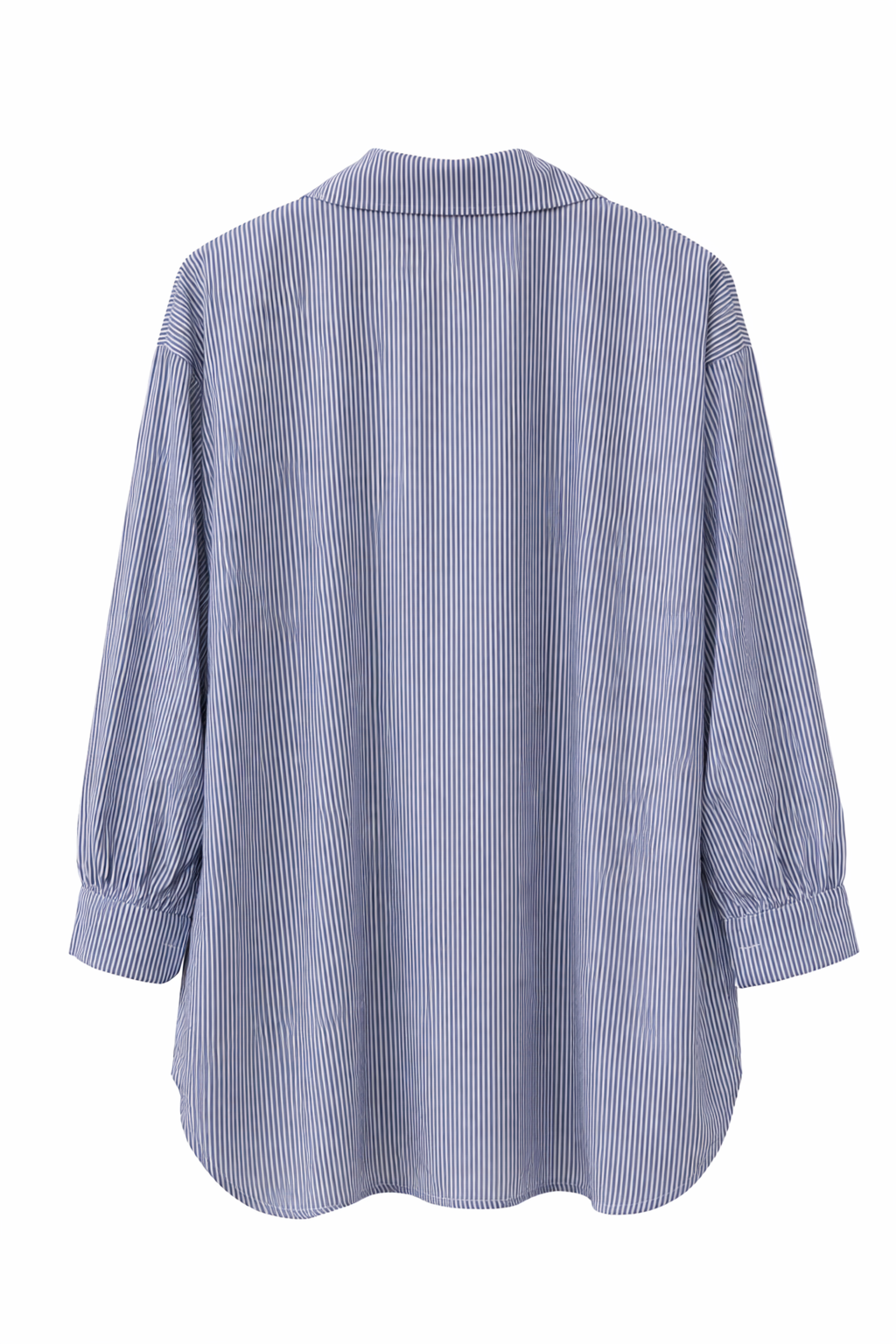 CAMISA OVERSIZE DETALLE - AZUL MARINO