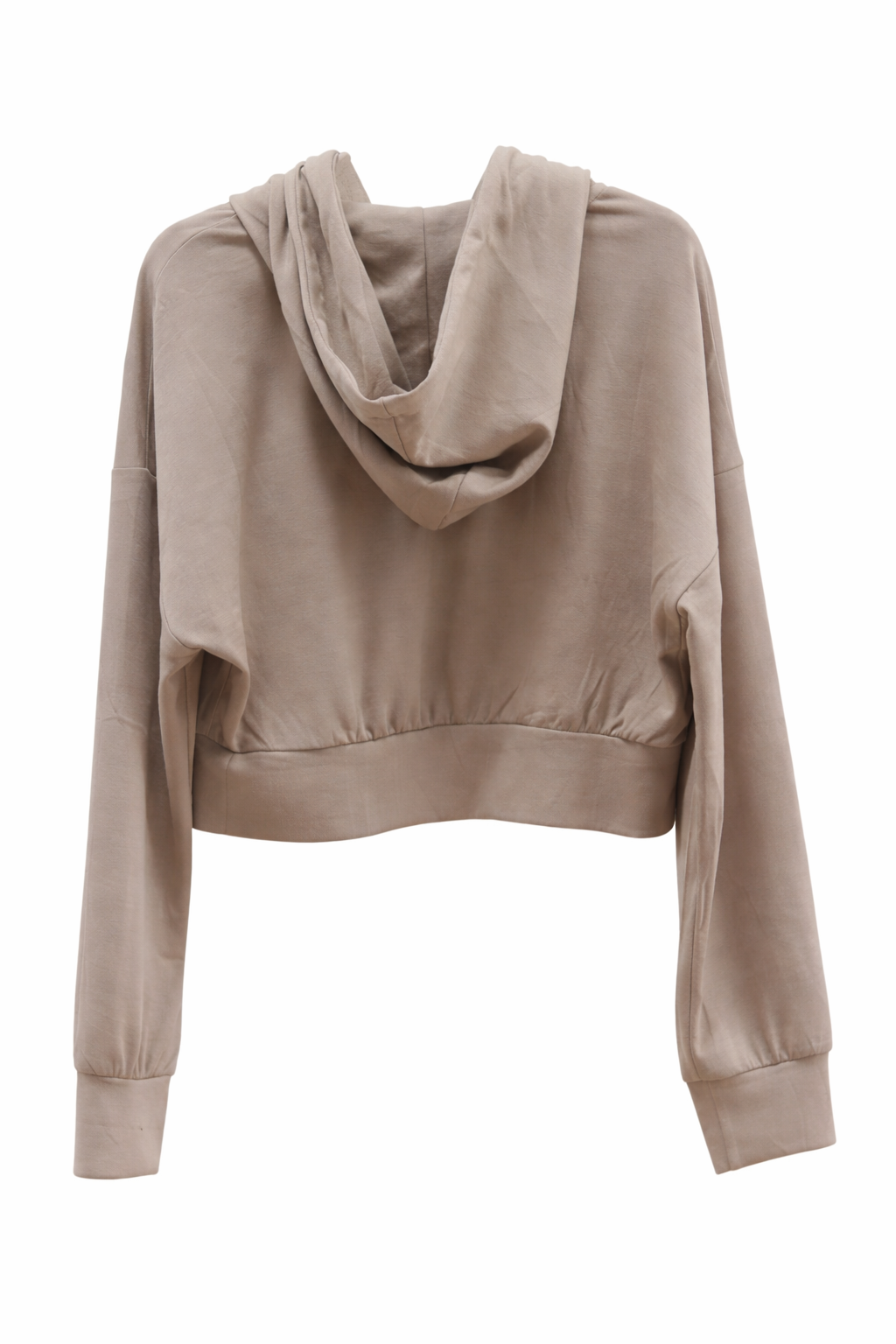 CHAQUETA CROP - TAUPE