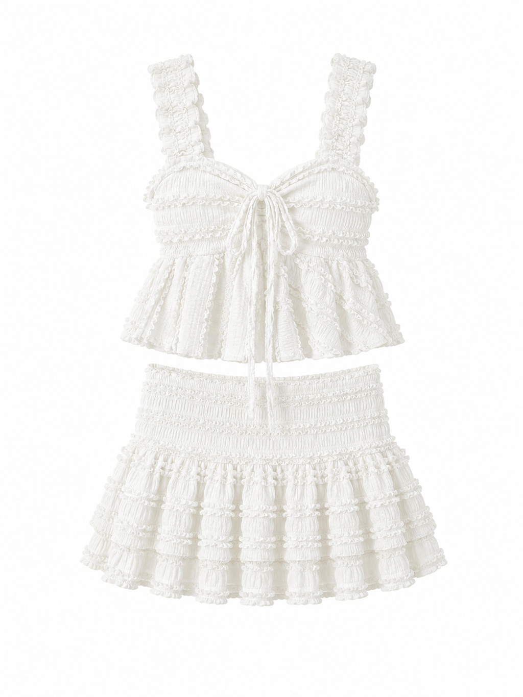 CONJUNTO CAYET - BLANCO