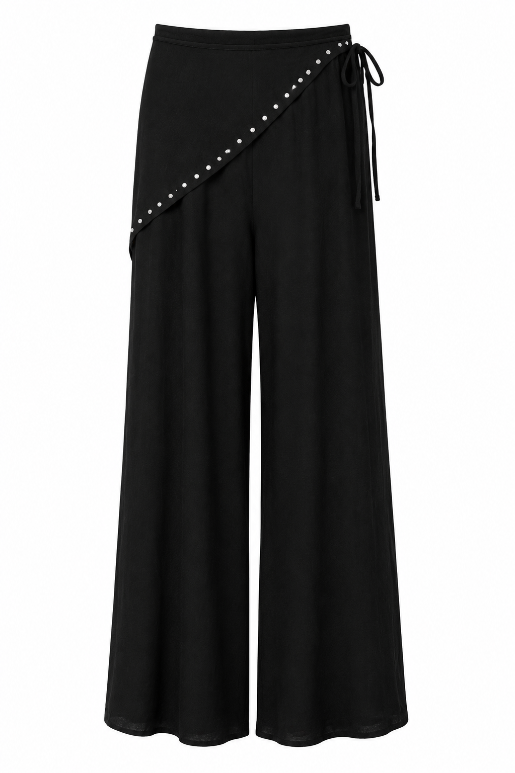 PANTALÓN PAÑUELO - NEGRO