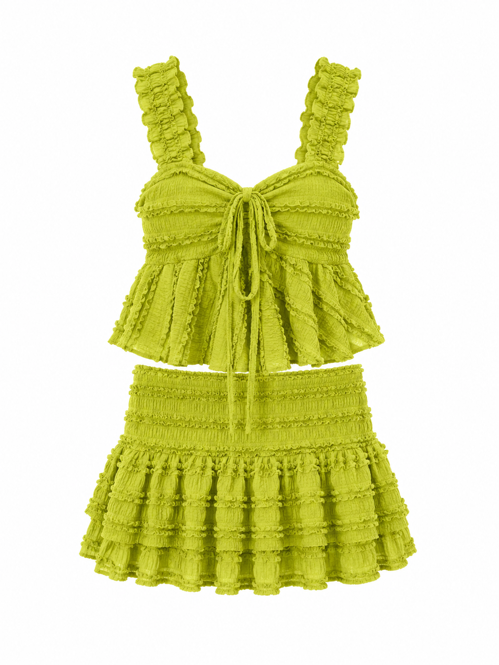 CONJUNTO CAYET - PISTACHO