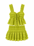 CONJUNTO CAYET - PISTACHO