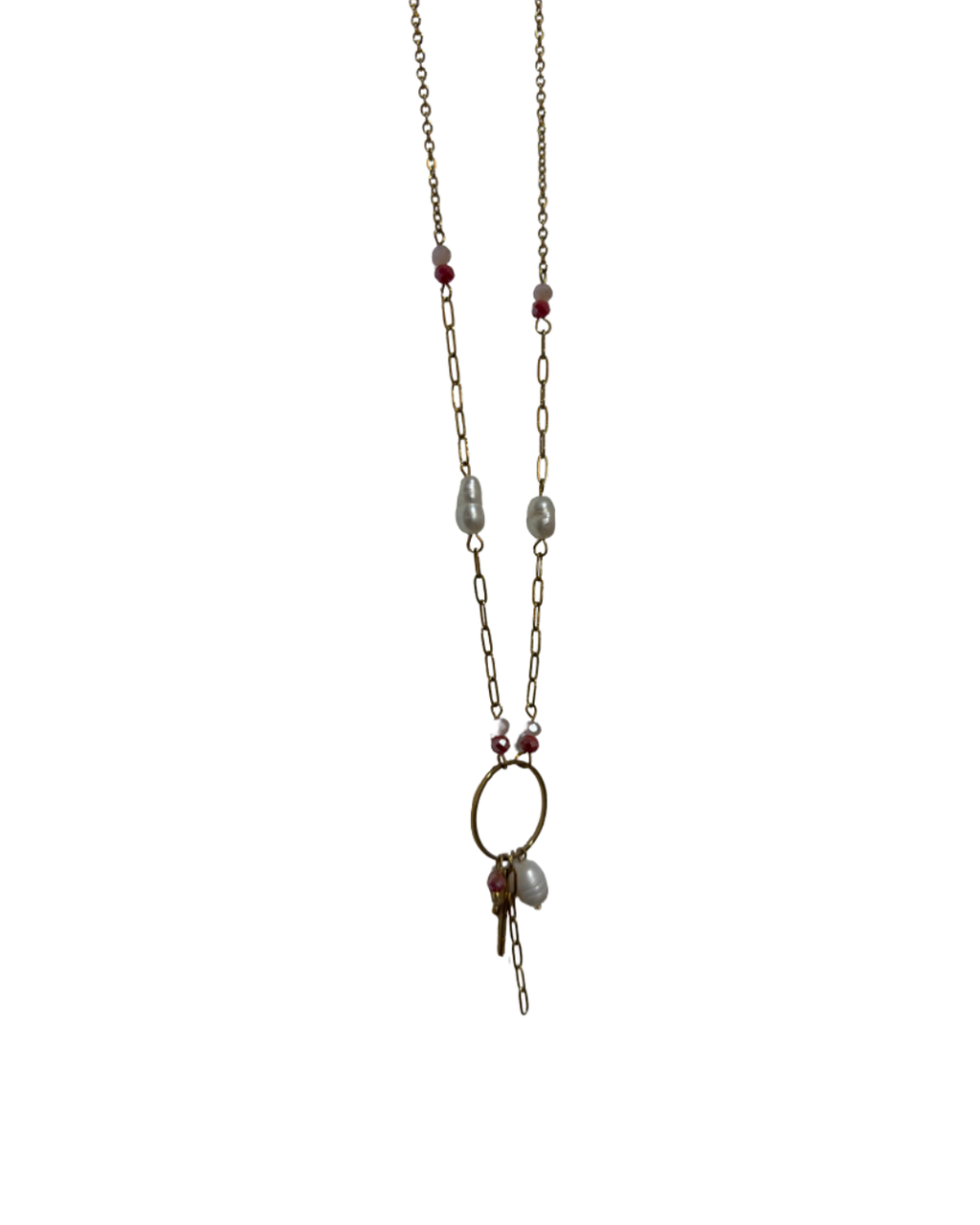 COLLAR ROSARIO - ROSA