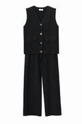 CONJUNTO ZARA - NEGRO