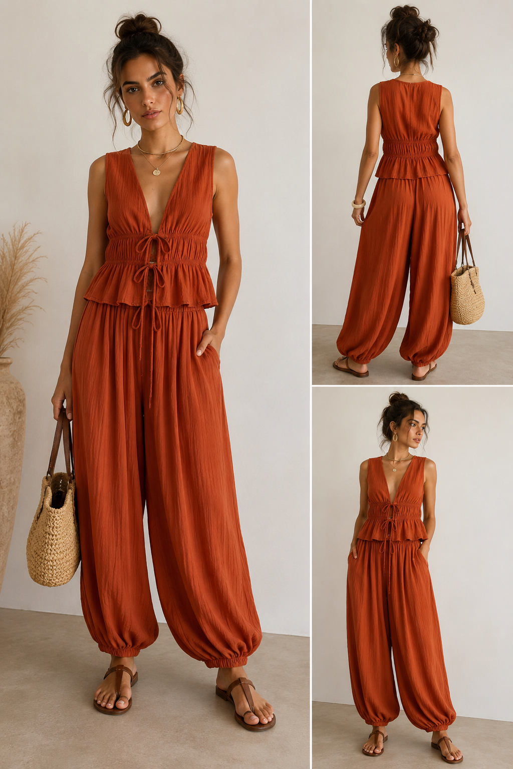 CONJUNTO ISABEL - TEJA