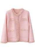 CHAQUETA TWEED - ROSA