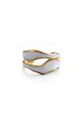ANILLO MÁRMOL - ACERO INÓXIDABLE