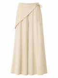 PANTALÓN PAÑUELO - BEIGE